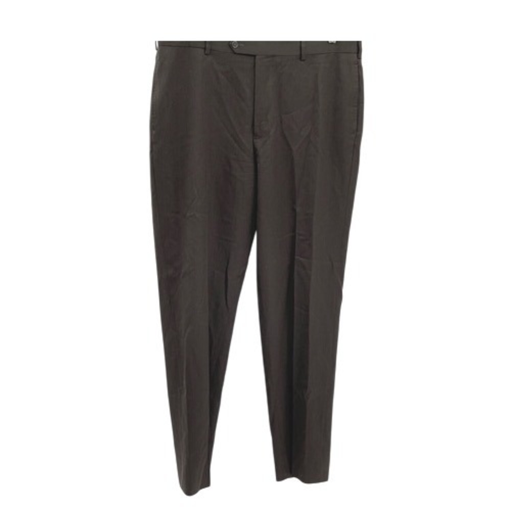 Brooks Brothers Dress Pants Madison Fit Men Size 38x32 Brown Wool